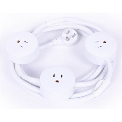 Quirky Power Pod Power Extension Cord in White