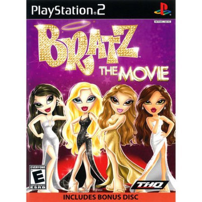 THQ 752919461181 Bratz: The Movie for PlayStation 2 Game