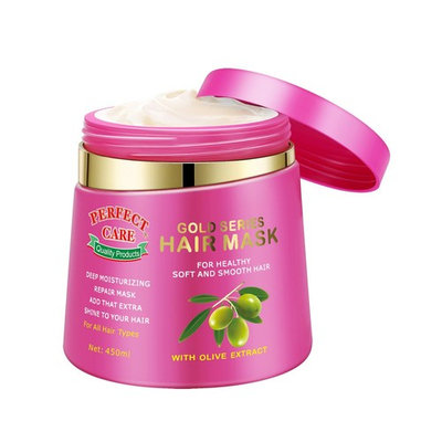 Hair Mask with Olive Oil, Deep Conditioner Sulfate Free for Dry or Damaged Hair with Organic Olive & Rose Oils 16Oz—Deep Moisturizing Repair Mask, Add Extra Shine to Your Hair, For All Hair Types