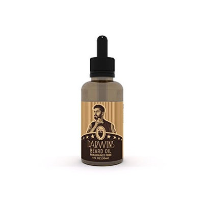 Darwin's Beard Oil Formula Full of Vitamins for a Fuller, Longer, Thicker Beard | Made In USA | Dandruff Remover & Stops Itching | Best Practice to Use Everyday | 1 oz