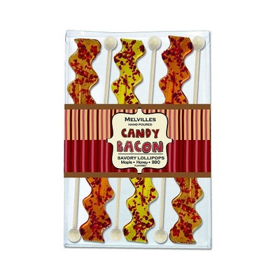 Gourmet Bacon Lollipops 6 Piece Gift Set: 3 Count