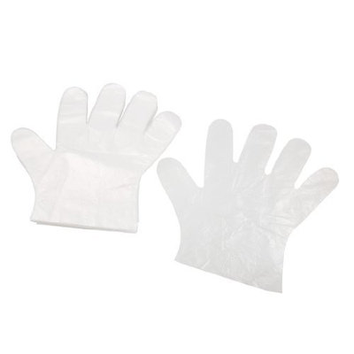 Plastic Cleaning Supplies Multipurpose Disposable Gloves 50 Pcs