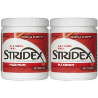Stridex Daily Care Acne Pads Maximum Strength - 90 ct - 2 pk by Stri-Dex