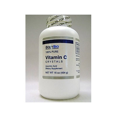 Vitamin C Crystals 16 oz by BodyBio/E-Lyte