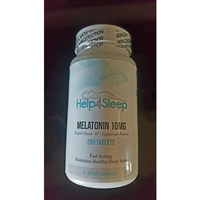 Melatonin 10mg Sustained Release - 250 Tablets