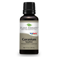 Plant Therapy Essential Oils Geranium Egyptian Essential Oil 30 ml (1 oz) 100% Pure, Undiluted, Therapeutic Grade