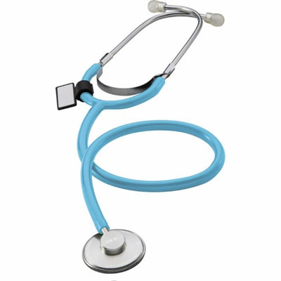 MDF Instruments MDF72703 Single Head Stethoscope -Baby Blue -Adult