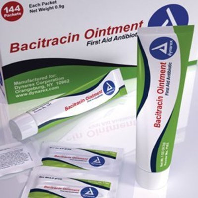 Dynarex Bacitracin Ointment Packets .9 g 144-Count