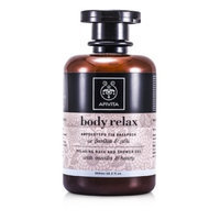 Apivita Body Relax Relaxing Bath And Shower Gel with Honey Vanilla - 300ml/10.2oz