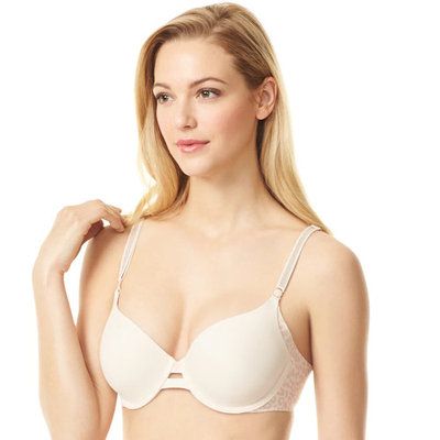 Women's Warner's No Side Effects Underwire Contour Animal Print Bra RB5781A