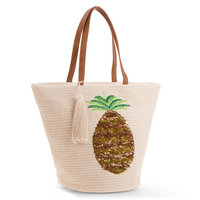 Twig & Arrow Embellished Pineapple Handbag