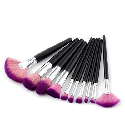 Becoler 5 Pieces Eyebrow Eyeliner Blush Cosmetic Concealer Brushes