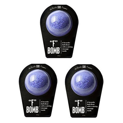 Da Bomb Bath Fizzers F Bomb Bath Soak Lavender Scented (PACK OF 3)