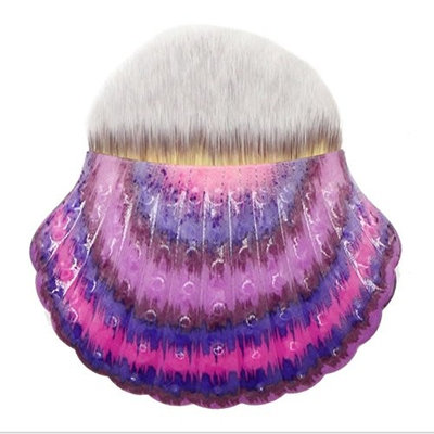 Coshine Pro Colorful Sea Series Shell Foundation Makeup Brush, For Foundation, Concealer, Shade and Cream