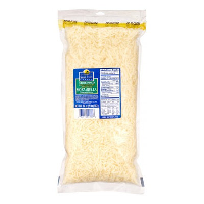 Great Lakes Mozzarella Shredded Cheese Low Moisture Part Skim, 32 Oz