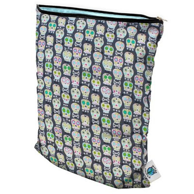 Planet Wise Wet Diaper Bag, Black, Small