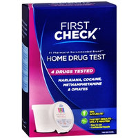 First Check Home 4 Drug Test , 1 test Personal Healthcare / Health Care