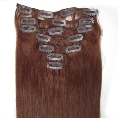 7pcs Clip in Indian Remy Human Hair Extensions Straight 10colors in 5 Length Women's Beauty Accecories for Your Best Choose High Quality