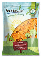 Food To Live ® Organic Mango Strips (Dried, Non-GMO, Unsulphured, Unsweetened, Bulk) (6 Pounds)
