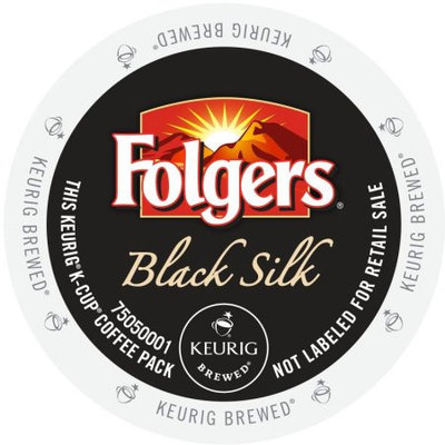 Green Mountain Folgers Gourmet Selections Black Silk Coffee, K-Cup Portion Pack for Keurig Brewers (96 Count)