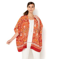 IMAN Global Chic Luxury Resort Paisley Kimono 550-090