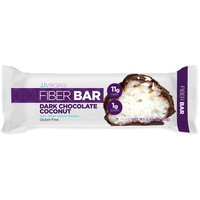 JJ Virgin - Dark Chocolate Coconut Fiber Bars (Box of 12)