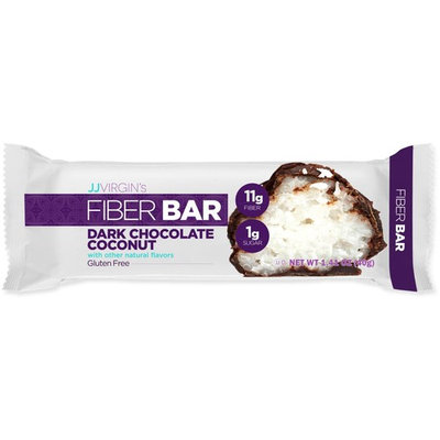 JJ Virgin - Dark Chocolate Coconut Fiber Bars (Box of 12)