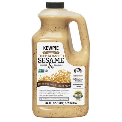 Kewpie Deep Roasted Sesame Dressing, 64 Ounce