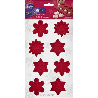 Wilton Snowflake Silicone Candy Mold