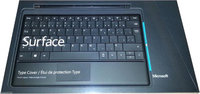 Microsoft Corp. Type Cover Keyboard Canadian French Layout for Microsoft Surface Windows RT, RT 2, Pro, Pro 2-Black