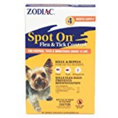 ZODIAC SPOT ON FLEA & TICK FOR DOGS