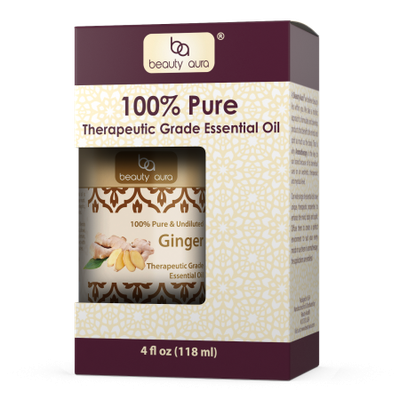 Beauty Aura Essential Oil, Ginger (4 Oz )