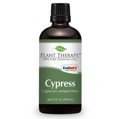 Cypress Essential Oil. 100 ml (3.3 oz). 100% Pure, Undiluted, Therapeutic Grade.