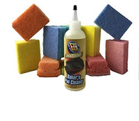 Ezr Instant Baker's Pan Cleaner with 10 Scrubbing Sponges