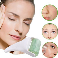 JIAHAO Ice Skin Cool Derma Roller Massager For Face Body Massage Facial Skin Care Tool