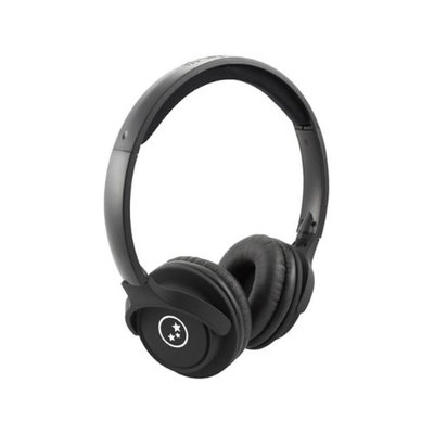 Able Planet Travelers' Choice SH190BM Headphone - Stereo - Matte Black - Mini-phone - Wired - 20 Hz 20 kHz - Over-the-head - Binaural - Circumaural