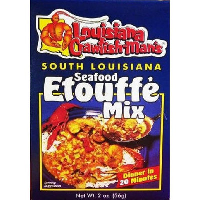 Louisiana Crawfish Man's Seafood Etouffe Mix, 2 Ounces