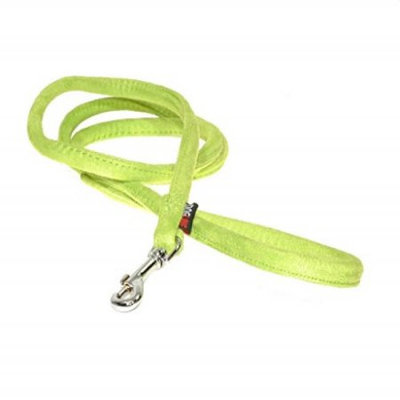 Dogline M8065-5 6 ft. L x 0. 33 W inch Comfort Microfiber Round Leash, Green
