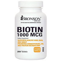 Bronson Vitamins Biotin 1000 mcg