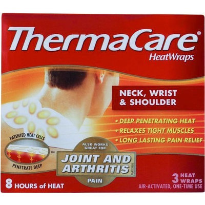 ThermaCare Neck / Shoulder Heatwraps Odorless 3 Per Box by Milliken Medical - MS80385