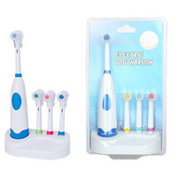 Waterproof rotating household electric toothbrush, adults and children universal
