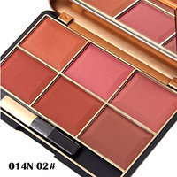 Eyeshadow Palette,Fenleo 6 Color Professionl Makeup Eyeshadow Camouflage Facial Concealer Blush