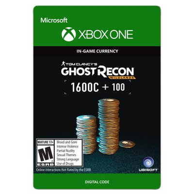 Incomm Xbox One Tom Clancy's Ghost Recon Wildlands Currency pack 1700 GR credits (email delivery)