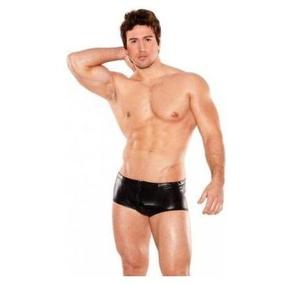 Zeus Wet Look Shorts O/S (MenS)