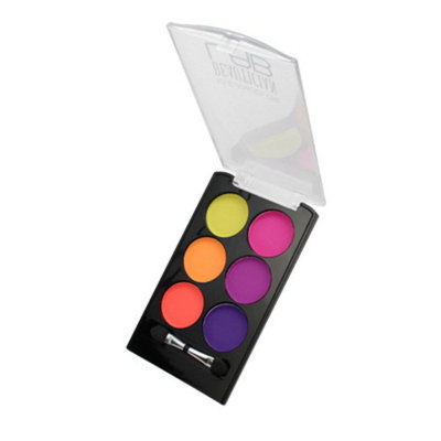 (6 Pack) KLEANCOLOR Beautician Lab Shimmer Shadow Pallete Tech