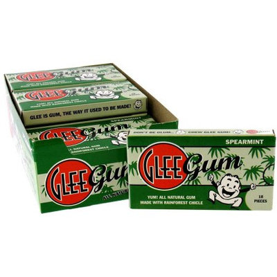 Glee Gum Spearmint Gum, 16 count, (Pack of 6)