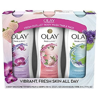 Olay Fresh Outlast Body Wash (23.6 fl. oz., 3 pk.)