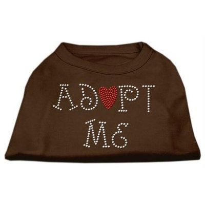 Ahi Adopt Me Rhinestone Shirt Brown XL (16)