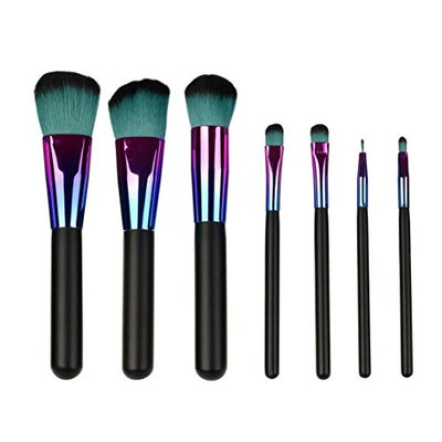 Makeup Brush Set,Putars 7 Pcs Professional Women Makeup Brushes Essential Cosmetics Foundation Eyebrow Eyeliner Blush Cosmetic Concealer Brushes