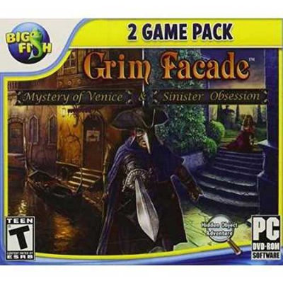 Activision 047875334359 Grim Facade Dual Pack: Mystery of Venice and Sinister Obsession for PC